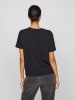 Vila Shirt in Schwarz