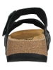 Fly London Leder-Pantoletten in Schwarz