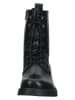 Fly London Leder-Boots in Schwarz
