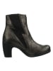 Fly London Leder-Stiefeletten in Schwarz