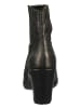 Fly London Leder-Stiefeletten in Schwarz