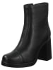 Fly London Leder-Stiefeletten in Schwarz