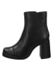 Fly London Leder-Stiefeletten in Schwarz