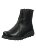 Fly London Leder-Boots in Schwarz