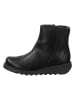 Fly London Leder-Boots in Schwarz