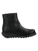 Fly London Leder-Boots in Schwarz