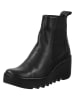 Fly London Leder-Chelsea-Boots in Schwarz