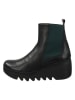 Fly London Leder-Chelsea-Boots in Schwarz