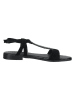 Igi&Co Leder-Sandalen in Schwarz