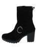 Igi&Co Leder-Stiefeletten in Schwarz