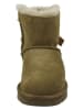 ILC Leder-Boots in Khaki