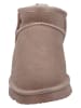 ILC Leder-Boots in Beige