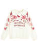 COOL CLUB Sweatshirt crème/rood