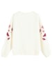 COOL CLUB Sweatshirt in Creme/ Rot