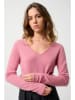 AUTHENTIC CASHMERE Kasjmieren trui "Galise" lichtroze