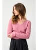 AUTHENTIC CASHMERE Kasjmieren trui "Galise" lichtroze