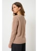 AUTHENTIC CASHMERE Kaszmirowy sweter "Doty" w kolorze beżowym