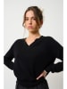 AUTHENTIC CASHMERE Kaschmir-Pullover "Savannah" in Schwarz