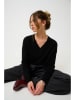 AUTHENTIC CASHMERE Kaschmir-Pullover "Savannah" in Schwarz
