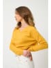 AUTHENTIC CASHMERE Kaschmir-Pullover "Savannah" in Gelb