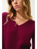AUTHENTIC CASHMERE Kaschmir-Pullover "Grasmoor" in Bordeaux