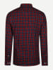 McGregor Hemd - Regular fit - in Dunkelblau/ Rot