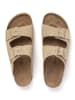 BABUNKERS Family Leder-Pantoletten in Beige