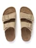 BABUNKERS Family Leder-Pantoletten in Khaki