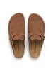 BABUNKERS Family Leren clogs lichtbruin