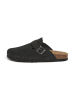 BABUNKERS Family Leder-Clogs in Schwarz