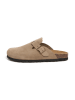 BABUNKERS Family Leder-Clogs in Beige