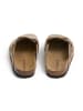 BABUNKERS Family Leren clogs beige