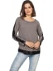 Heine Longsleeve in Braun/ Schwarz