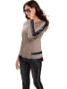 Heine Longsleeve bruin/zwart