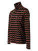 Brunotti Fleecepullover "Misma" in Rot/ Schwarz