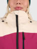Brunotti Ski-/ Snowboardjacke "Fastonia" in Grün/ Pink/ Creme