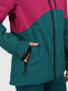 Brunotti Ski-/ Snowboardjacke "Fastonia" in Grün/ Pink/ Creme