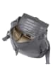 Anna Morellini Leder-Rucksack "Amedea" in Anthrazit - (B)29 x (H)32 x (T)12 cm
