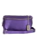 Anna Morellini Leren heuptas "Azzurra" paars - (B)21 x (H)13 x (D)6 cm