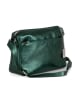 Anna Morellini Leder-Umhängetasche "Amaletta" in Grün - (B)29 x (H)23 x (T)12 cm