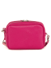 Lucca Baldi Leder-Umhängetasche "Feltre" in Pink - (B)19 x (H)15 x (T)7 cm