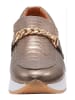 Heine Leder-Sneakers in Braun