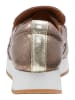 Heine Leder-Sneakers in Braun