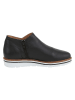 Heine Leder-Ankle-Boots in Schwarz