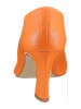 Heine Leren pumps oranje