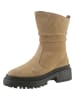 Heine Leder-Stiefel in Hellbraun