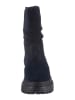 Heine Leder-Stiefel in Dunkelblau