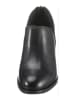 Heine Leder-Stiefeletten in Schwarz