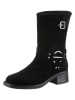 Heine Leder-Stiefel in Schwarz