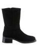 Heine Leder-Stiefel in Schwarz
